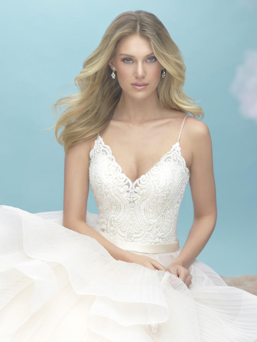 Allure Bridal 9450, Beautiful Layered Ballgown, Size 8 & 14